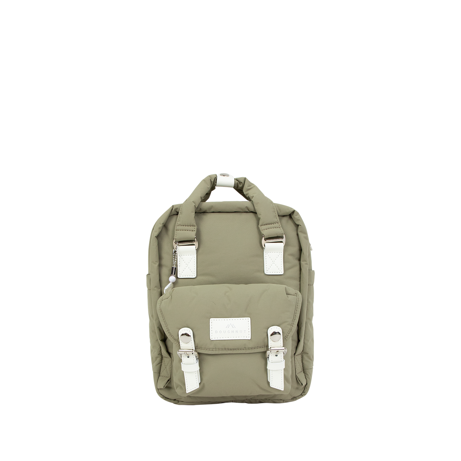doughnut macaroon backpack mini Pastel Series Stone tone buckles fastenthe front pocket Doughnut Macaroon Mini Backpack -