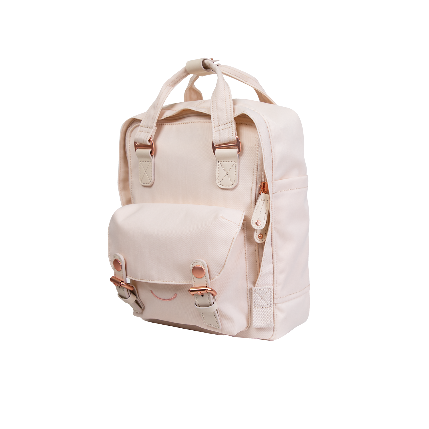 Doughnut macaroon pink backpack deals
