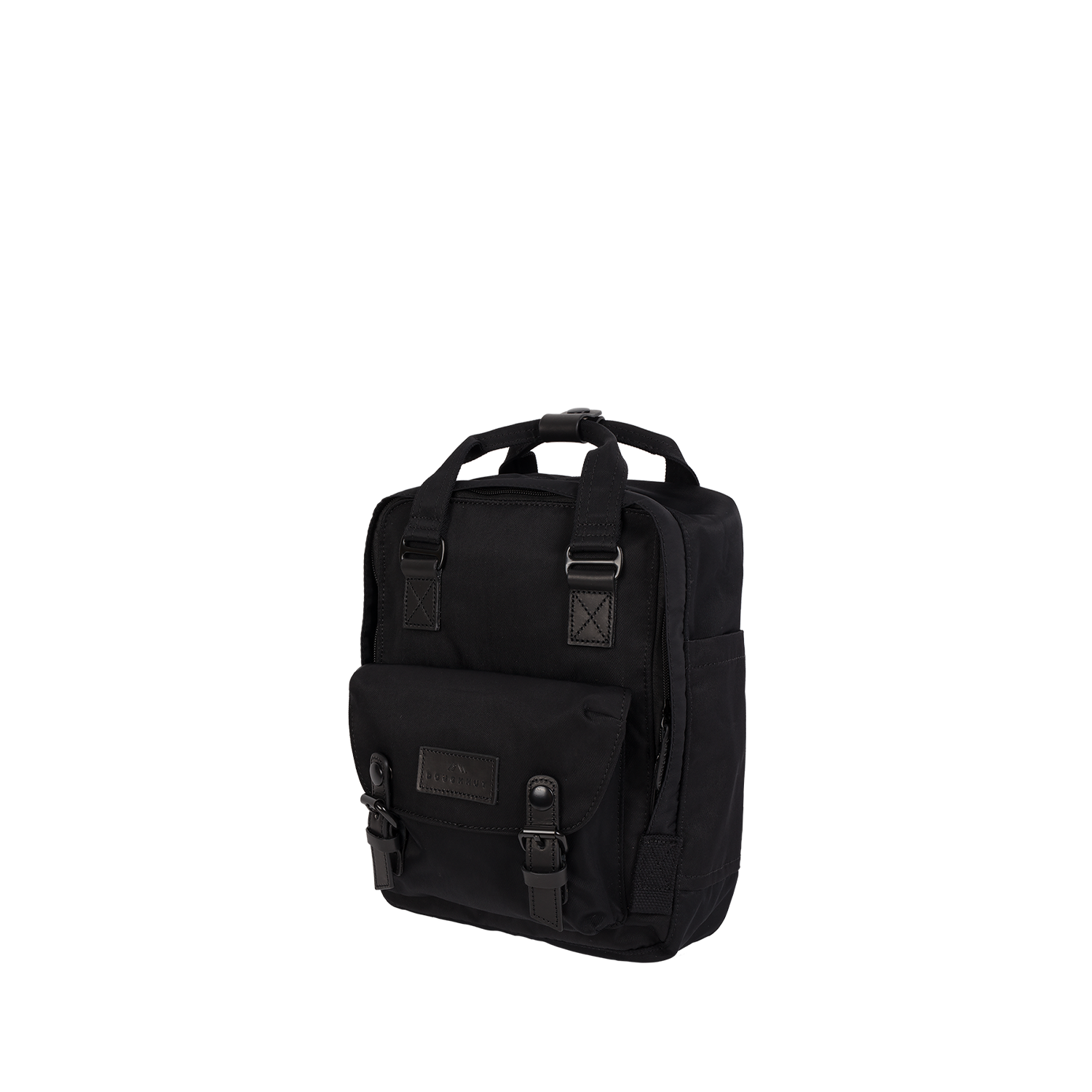 doughnut macaroon mini backpack in black Macaroon Mini Black Series Backpack