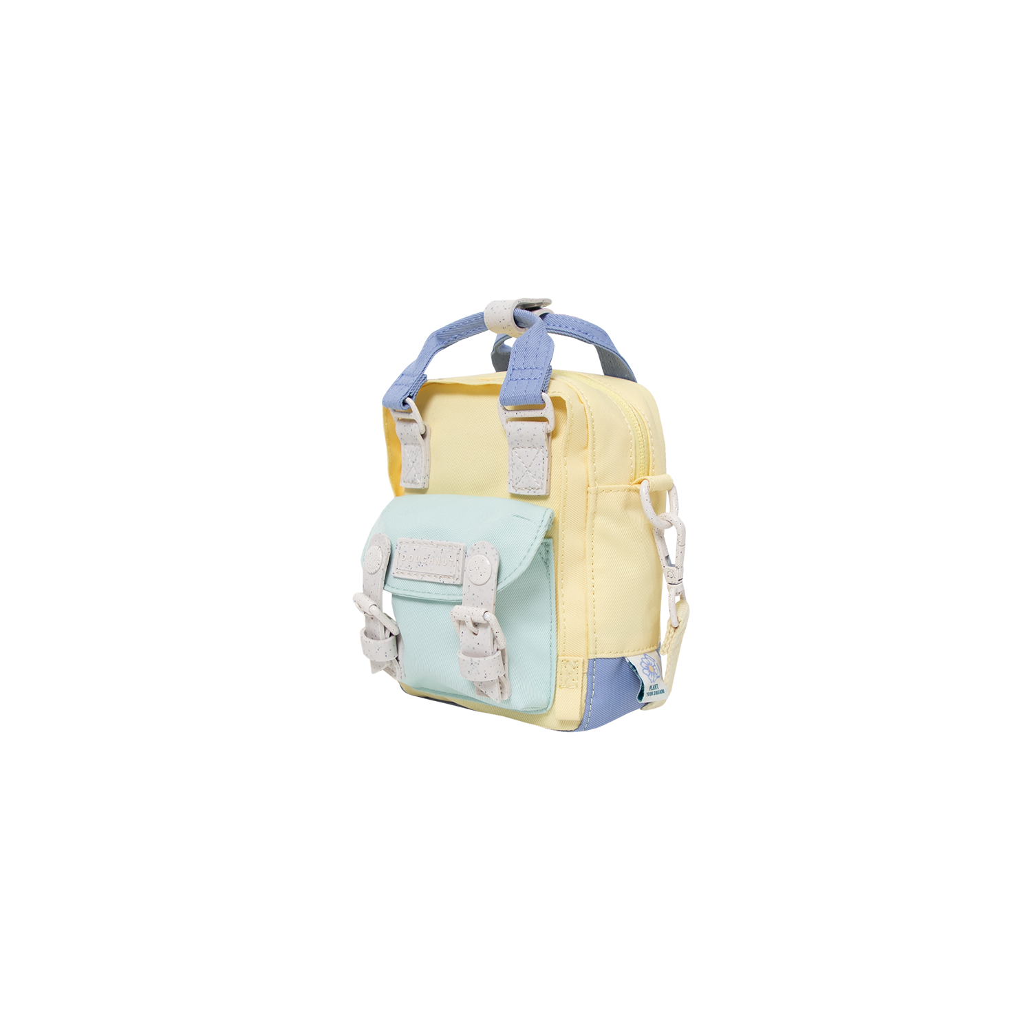 Mochila Doughnut Monet Series Unisex – Tejido Botellas Recicladas, Compartimento Portátil, Repelente Agua
