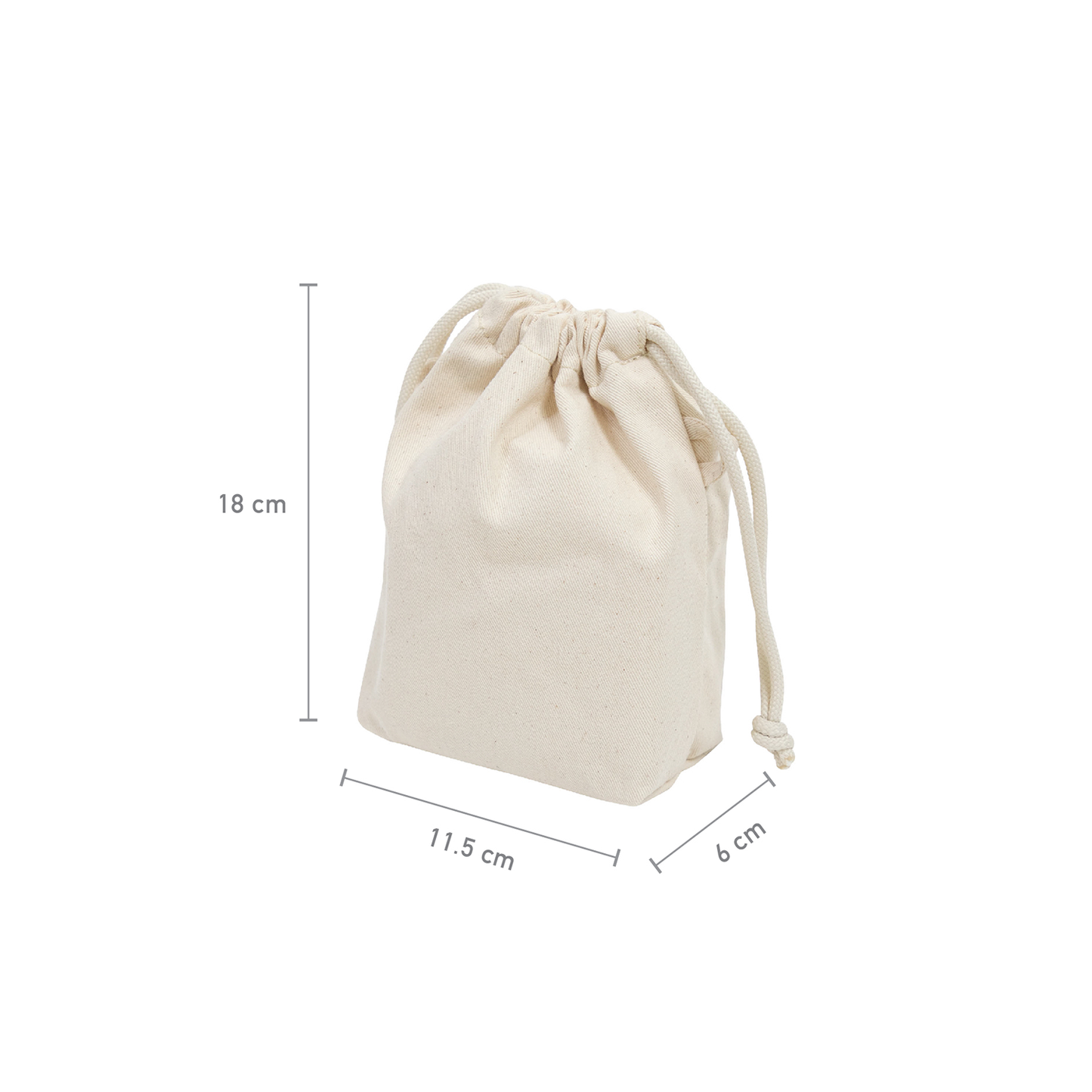 Macaroon Tiny Bucket Organic Cotton Series Crossbody Bag