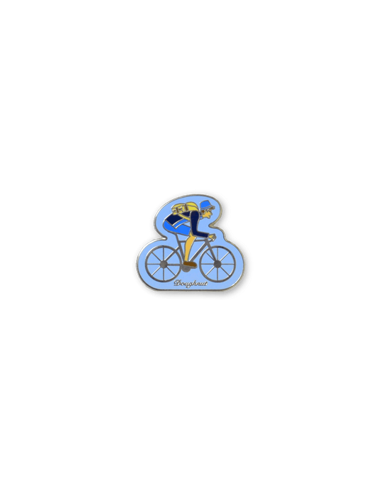 Brooch Sky Blue Rider