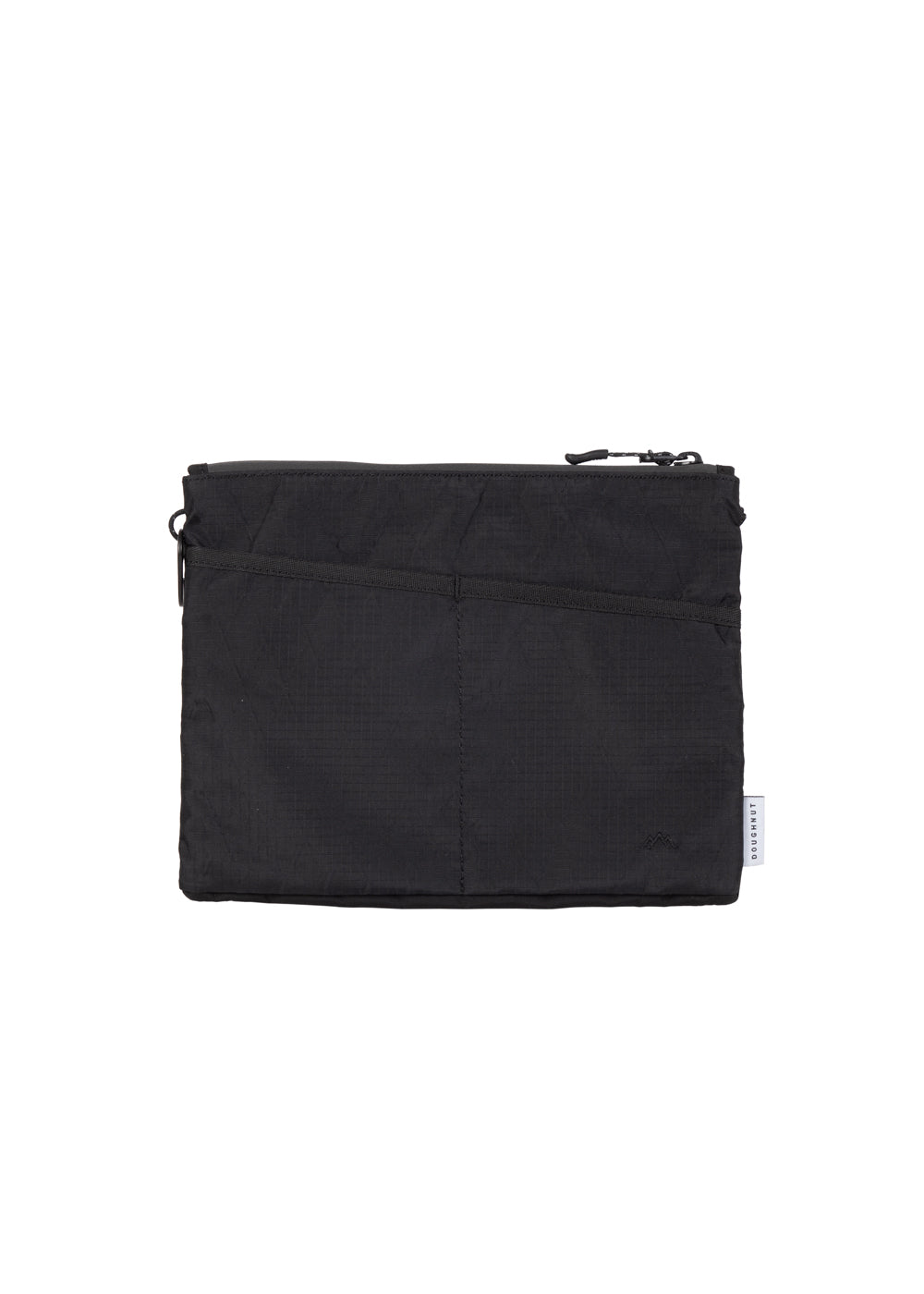 Street-Smart Black Crossbody Bag